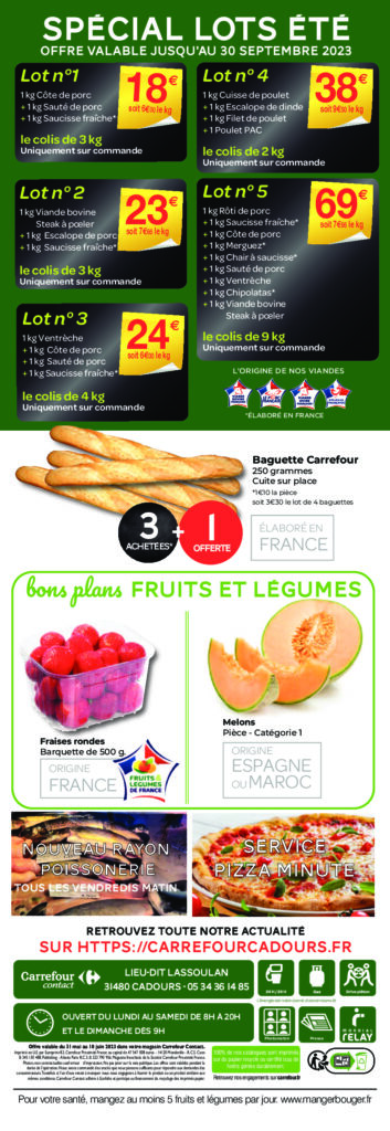 lots d'été